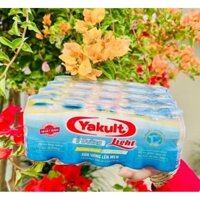 sữa chua yakult ít đường  5 vỉ (25 lọ)