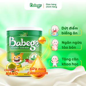 Sữa chùm ngây Babego trên 3 tuổi - 800g