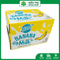 Sữa chuối Epoca Cool Plus Low Fat Banana Milk Mỹ- 12 hộp 236ml