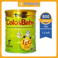 Sữa Colos Baby gold số 1+, số 2+ loại 800g date 2024