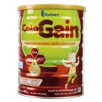 Sữa Colos Gain 1+ lon 800g tăng cân nhanh cho trẻ từ 1 tuổi