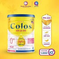 Sữa Colos Mom Kid tăng sức đề kháng, phát triển trí não cho bé 800g tu 0-12 thang date luon moi