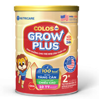Sữa Colos24h Grow Plus 2+ 850G