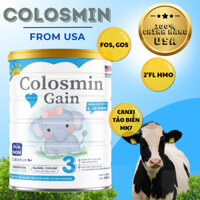 Sữa COLOSMIN Gain kích thích ngon miệng, phát triển não bộ, hỗ trợ tiêu hóa, dành cho trẻ 6 - 36 tháng tuổi.