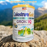 SỮA COLOSTRUM GOLD GROW IQ - 900G ( Phát triển chiều cao và trí não cho trẻ từ 1 – 17 tuổi)
