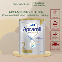 Sữa Công Thức Aptamil Profutura Úc, Aptamil Bạc Số 2 - Bổ sung dinh dưỡng cho trẻ từ 6 - 12 tháng