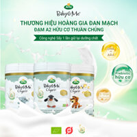 Sữa công thức Arla Baby&Me Organic sữa bột đạm A2 thuần chủng, thương hiệu cao cấp đến từ Đan Mạch
