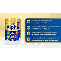 Sữa Công Thức Dielac Alpha Gold số 1 2 3 4  lon 800g và 850g