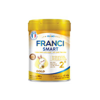 Sữa công thức FRANCI SMART GOLD 2+ lon 800g– Siêu trí tuệ – Mắt tinh anh