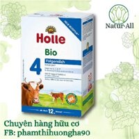 Sữa công thức Holle số 4 hữu cơ hộp 600g cho bé từ 12 tháng