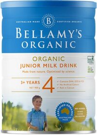 SỮA CÔNG THỨC HỮU CƠ BƯỚC 4 BELLAMY