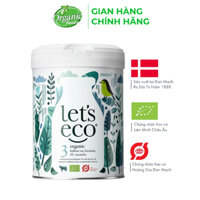 Sữa công thức hữu cơ Let's Eco số 3 700g (từ 9 tháng tuổi trở lên)