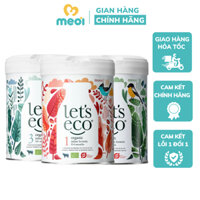 Sữa công thức hữu cơ Let's Eco Đan Mạch 700g