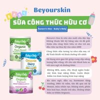 Sữa công thức hữu cơ Nature's One Baby's Only Organic Premium Infant/Dairy DHA/Pea Protein Toddler Formula 595g 360g