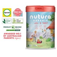Sữa công thức hữu cơ  Nutura Organic số 2 - 800g ( > 6 tháng - 12 tháng)