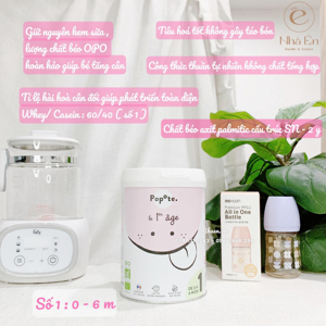 Sữa công thức hữu cơ Popote của Pháp số 2 cho bé 6-12 tháng tuổi (800gr)