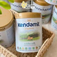 Sữa Công Thức Nguyên Kem Kendamil Organic Số 1 2 3 Anh Quốc 800g nhập khẩu chính hãng