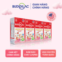 Sữa Công Thức Pha Sẵn Buddilac Grow DHA Cho Bé Phát Triển Chiều Cao, Trí Não, Tăng Cường Đề Kháng(combo 3 lốc)(1 thùng)