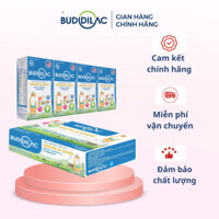 Sữa Công Thức Pha Sẵn Cho Bé Buddilac Grow &amp; Gain – Giúp Tăng Cân,Tăng Chiều Cao –Trên 1 Tuổi 110ml(combo3loc(1thung