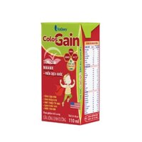 Sữa công thức pha sẵn Colos Gain (tăng cân, tăng cường hệ miễn dịch) VitaDairy - Việt Nam - Hộp 110ml - Từ 1y
