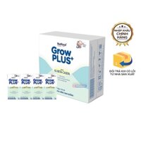 Sữa công thức pha sẵn đạm A2 Nutifood Grow Plus+ - Úc - Hộp 110ml - Từ 1y (Thùng 24 hộp)