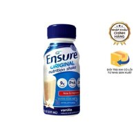 Sữa công thức pha sẵn Ensure Original vị vani - Mỹ - Chai 237ml (Abbott)