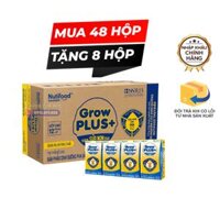 Sữa công thức pha sẵn Nutifood Grow Plus+ (tăng cường miễn dịch) - Thụy Điển - Hộp 110ml - Từ 2y (Thùng 48 tặng 8 hộp)