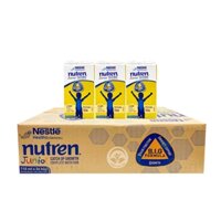 Sữa công thức pha sẵn Nutren Junior vị Vani - Thụy Sỹ - Thùng 36 hộp x 110ml - Từ 1y