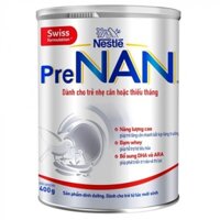 Sữa công thức Pre NAN cho trẻ nhẹ cân, thiếu tháng (400g)