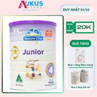 Sữa Công Thức Số 4 Nature One Dairy Junior 1,2,3,4 Cho Bé Từ 3-6 Tuổi Giúp Phát Triển Về Trí Não Và Thể Chất Lon 900g