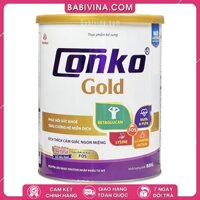 Sữa Conko Gold 800g | Dinh Dưỡng Cho Người Bệnh Cao Tuổi, Trước Và Sau Phẫu Thuật, Người Gầy Yếu Cần Tăng Cân | Mua Sữa Conko Gold Chính Hãng Medibest, Giá Rẻ Nhất Tại Babivina