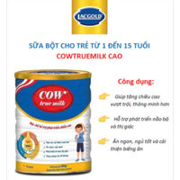 Sữa Cow True Milk Cao LACGOLD Dành Cho Bé Từ 1 Tuổi Trở Lên - Hộp 900g