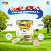 Sữa Cừu Nano IQ Sheep Milk A+ Giúp trẻ Tăng Cân và phát triển chiều Cao ( Hàng có quà Tặng)