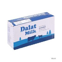 Sữa Đà lạt Milk vị có đường 110ml 48 hộp/thùng