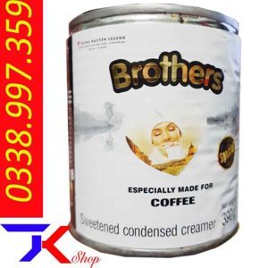 Sữa đặc có đường Brothers Trung Nguyên 390gr