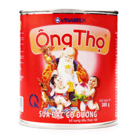 Sữa Đặc Có Đường Ông Thọ Nhãn Đỏ Vinamilk Lon 380g