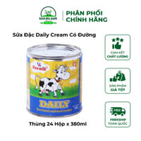 Sữa Đặc Daily Cream Có Đường Thùng 24 Hộp x 380ml