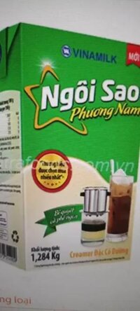 Sữa đặc Ngôi sao Phương Nam xanh lá hộp 1.284kg