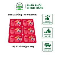 Sữa Đặc Ông Thọ Vinamilk Bộ 30 Vỉ 6 Hộp x 40g