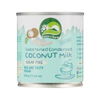 Sữa Đặc Thuần Chay Không Đường Từ Dừa Nature’s Charm 320g