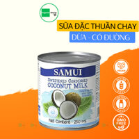 Sữa đặc thuần chay từ dừa có đường SAMUI 320gr Condensed Milk - Ăn thực dưỡng - Organic Stores