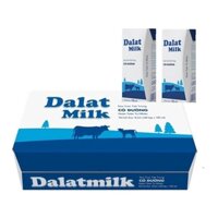 Sữa Dalat milk Có đường 180ml/48