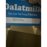 SỮA DALAT MILK ÍT ĐƯỜNG .