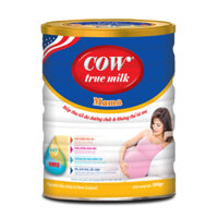 Sữa Dành Cho Bà Mẹ Mang Thai Và Cho Con Bú - Cow true milk Mama lon 900g