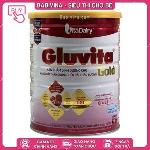 Sữa dành cho người tiểu đường Gluvita Gold - 900g