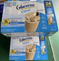 Sữa dành cho người tiểu đường Glucerna Original Vanilla Abbott Mỹ Bổ sung đầy đủ dinh dưỡng và cân bằng đường huyết - QuaTangMe Extaste - thùng 24 chai