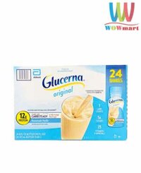 Sữa dành cho người tiểu đường Glucerna Homemade Vanilla Shake 237ml x24 chai