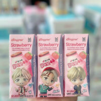 Sữa Dâu Binggrae Hàn Quốc - Lốc 6 Hộp