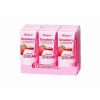 Sữa dâu Binggrae Hàn Quốc lốc 6 hộp 200ml