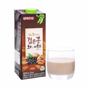 Sữa đậu đen óc chó hạnh nhân Sahmyook hộp 950ml